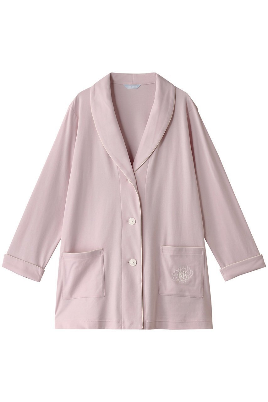 【キッドブルー/KID BLUE】の25グレイスフルコットンガウン インテリア・キッズ・メンズ・レディースファッション・服の通販 founy(ファニー) 　ファッション　Fashion　レディースファッション　Fashion for Women　トップス・カットソー　Cut & Sew Tops　ガウン　Gown, Robe　ショール　Shawl, Wrap　パジャマ　Pajamas, Sleepwear　エレガント 上品　Elegant　人気　Popular, Best Seller　再入荷　Restock / Back in Stock　ピンク|ID: prp329100004316448 ipo3291000000034756748