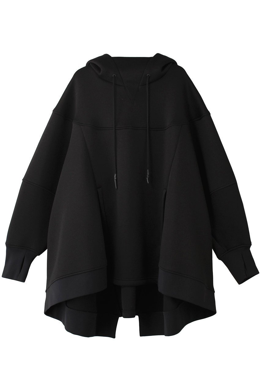 【ル フィル/LE PHIL】の《LE PHIL SPORTS》テックダンボールフーディ インテリア・キッズ・メンズ・レディースファッション・服の通販 founy(ファニー) 　ファッション　Fashion　レディースファッション　Fashion for Women　トップス・カットソー　Cut & Sew Tops　シャツ・ブラウス・オフィスカジュアル　Elegant Blouses & Button-Ups　レディースパーカー・カジュアルフーディー　Casual Hoodies & Sweatshirts　ロングTシャツ・Tシャツ　Longline T-Shirts & Tees　スウェット・クルーネックトップス　Sweatshirts & Crewnecks / Relaxed Fit Sweat Tops　カットソー・ベーシックTシャツ　Cut-and-Sewn Tops / Stretch Tees & Basics　フレア　Flare, Flared　ブラック|ID: prp329100004316449 ipo3291000000032879512