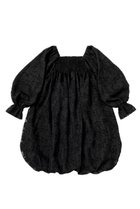 【マールマール/MARLMARL / KIDS】の【Kids】pompadour dress 人気、トレンドファッション・服の通販 founy(ファニー) ファッション Fashion キッズファッション Fashion for Kids ワンピース Dresses シャーリング Shirring, Ruched ジャカード／ジャガード Jacquard, Woven Pattern スリーブ Sleeve, Long Sleeve / Short Sleeve ドレス Dress, One-Piece バルーン Balloon, Balloon Silhouette レース Lace, Lace Fabric おすすめ Recommended / Our Picks thumbnail leaf black|ID: prp329100004316463 ipo3291000000032848677