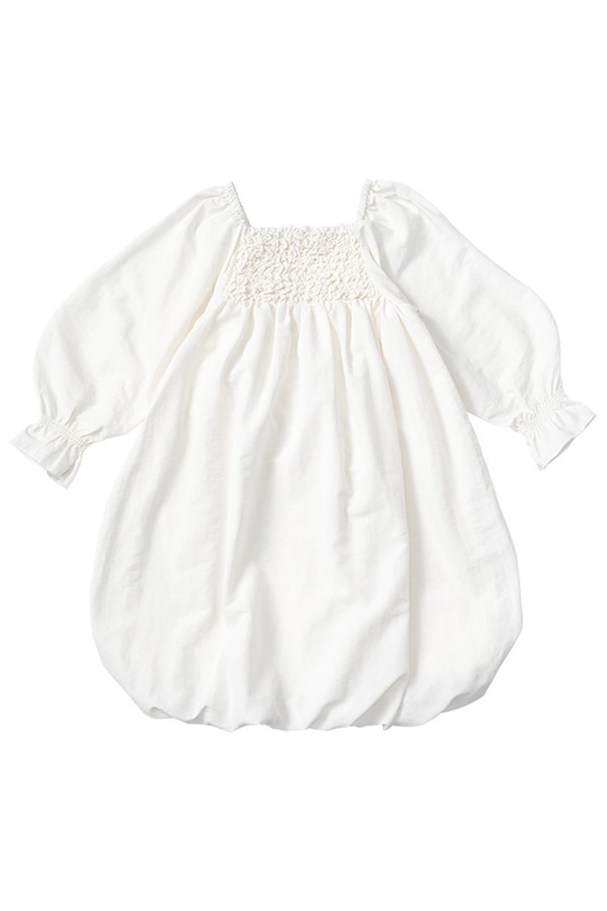 【マールマール/MARLMARL / KIDS】の【Kids】pompadour dress 人気、トレンドファッション・服の通販 founy(ファニー) 　ファッション　Fashion　キッズファッション　Fashion for Kids　ワンピース　Dresses　シャーリング　Shirring, Ruched　ジャカード／ジャガード　Jacquard, Woven Pattern　スリーブ　Sleeve, Long Sleeve / Short Sleeve　ドレス　Dress, One-Piece　バルーン　Balloon, Balloon Silhouette　レース　Lace, Lace Fabric　おすすめ　Recommended / Our Picks　other-2|ID: prp329100004316463 ipo3291000000032848700