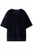 【ミズイロ インド/mizuiro ind】のベロアTシャツ ネイビー|ID: prp329100004316616 ipo3291000000029938545