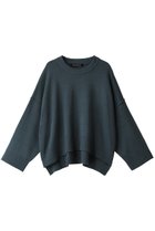 【ミズイロ インド/mizuiro ind】のcrew neck wide P/O プルオーバー green|ID: prp329100004318619 ipo3291000000029958053