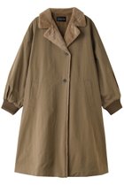 【ミズイロ インド/mizuiro ind】のback boa coat コート beige|ID: prp329100004318620 ipo3291000000029958074