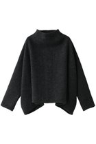 【ミズイロ インド/mizuiro ind】のbottle neck dolman wide P/O プルオーバー チャコールグレー|ID: prp329100004318722 ipo3291000000029958867