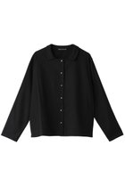 【ミズイロ インド/mizuiro ind】のsmall collar shirt シャツ ブラック|ID: prp329100004318744 ipo3291000000029958966