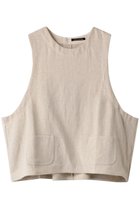 【ミズイロ インド/mizuiro ind】のcrew neck N/S vest ベスト キナリ|ID: prp329100004318775 ipo3291000000029959104