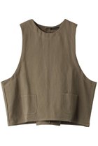 【ミズイロ インド/mizuiro ind】のcrew neck N/S vest ベスト ベージュ|ID: prp329100004318775 ipo3291000000029959105