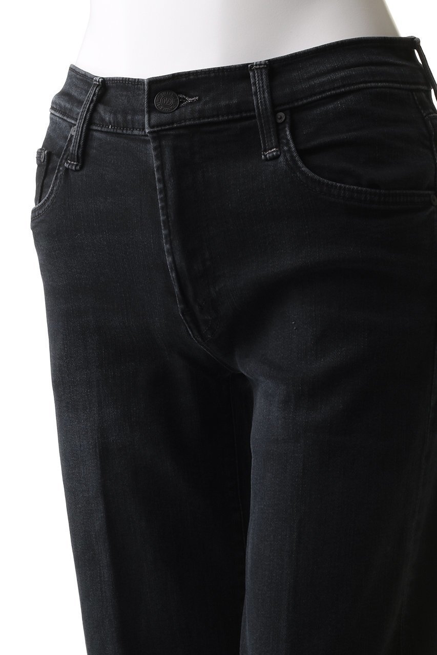 【マザー/MOTHER】の【LIL】THE MID RISE ZIP RAMBLER ストレートブラックデニム(NIV) 人気、トレンドファッション・服の通販 founy(ファニー) 　ファッション　Fashion　レディースファッション　Fashion for Women　パンツ　Pants & Trousers　デニムパンツ・ジーンズ・美脚デニム　Denim Jeans & Pants　シンプル　Simple, Minimal　ストレート　Straight, Straight Cut　タートルネック　Turtleneck, High Neck　デニム　Denim, Jeans Material　トレンド　Trend, Trending Now　フィット　Fit, Slim Fit　定番　Standard, Basic Item　other-5|ID: prp329100004318948 ipo3291000000035973766