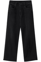 【マザー/MOTHER】の【LIL】THE MID RISE ZIP RAMBLER ストレートブラックデニム(NIV) ブラック|ID: prp329100004318948 ipo3291000000036229272