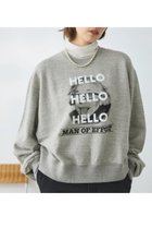 【オブラダ/Oblada】のHELLO スウェット 人気、トレンドファッション・服の通販 founy(ファニー) ファッション Fashion レディースファッション WOMEN トップス・カットソー Tops/Tshirt シャツ/ブラウス Shirts/Blouses パーカ Sweats ロング / Tシャツ T-Shirts スウェット Sweat カットソー Cut and Sewn シンプル Simple スウェット Sweat プリント Print ベーシック Basic 人気 Popularity NEW・新作・新着・新入荷 New Arrivals thumbnail グレー|ID: prp329100004318954 ipo3291000000029959790