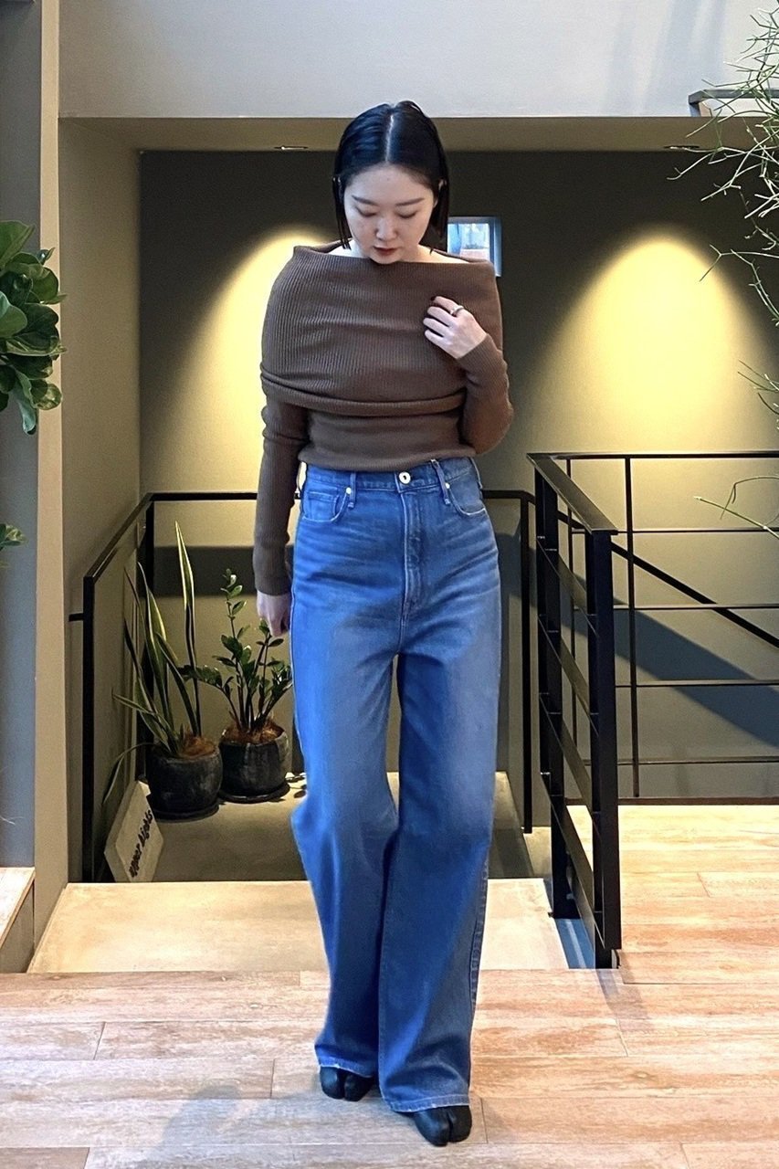 【アッパー ハイツ/upper hights】のTHE NIECE ワイドストレートデニムパンツ 人気、トレンドファッション・服の通販 founy(ファニー) 　ファッション　Fashion　レディースファッション　Fashion for Women　パンツ　Pants & Trousers　デニムパンツ・ジーンズ・美脚デニム　Denim Jeans & Pants　デニム　Denim, Jeans Material　人気　Popular, Best Seller　定番　Standard, Basic Item　other-6|ID: prp329100004318963 ipo3291000000032913657