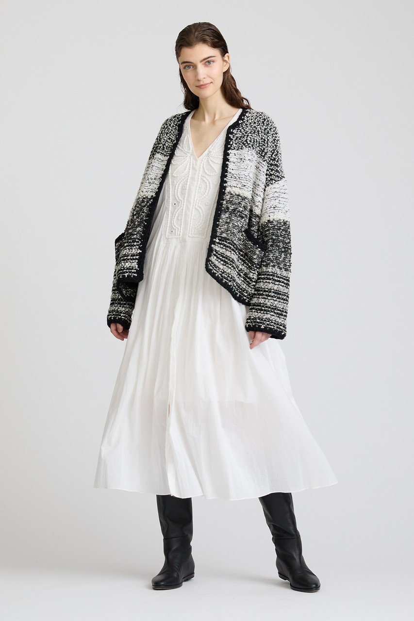 【ハウス オブ ロータス/HOUSE OF LOTUS】のマルチパターンニットジャケット 人気、トレンドファッション・服の通販 founy(ファニー) 　ファッション　Fashion　レディースファッション　Fashion for Women　アウター　Coat / Outerwear Collection　レディースジャケット・軽アウター　Jackets　おすすめ　Recommended / Our Picks　ジャケット　Jacket, Outerwear　ツイード／ツィード　Choker, Choker Necklace　デニム　Denim, Jeans Material　フォルム　Silhouette, Form　ルーズ　Loose, Oversized　エレガント 上品　Elegant　夏　Summer　other-8|ID: prp329100004318973 ipo3291000000032786554