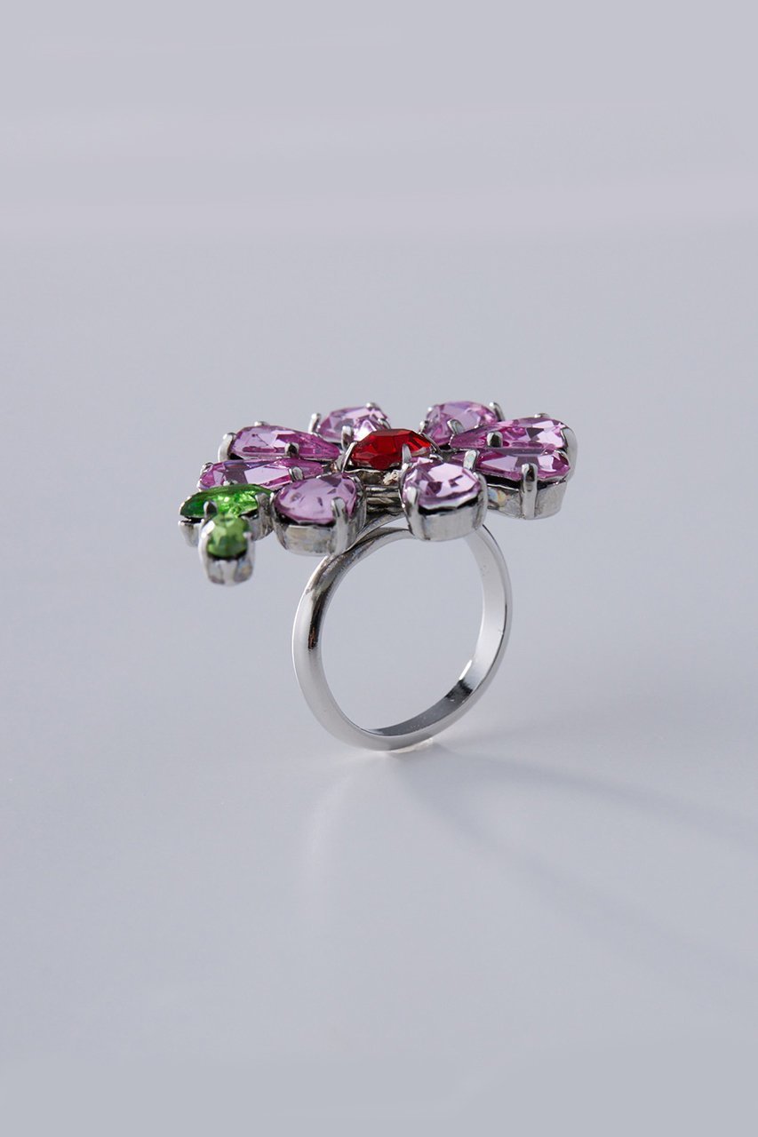 【アデルビジュー  ポップ/POP ADER bijoux】のMarie Jewel flower リング 人気、トレンドファッション・服の通販 founy(ファニー) 　ファッション　Fashion　レディースファッション　Fashion for Women　ジュエリー　Jewelry　アクセサリー　Fashion Accessories　シンプル　Simple, Minimal　モチーフ　Motif, Design Theme　other-4|ID: prp329100004318983 ipo3291000000035707666