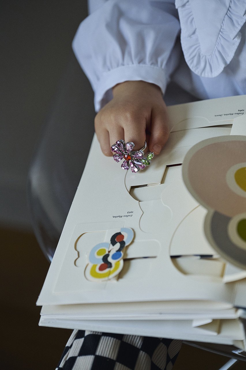 【アデルビジュー  ポップ/POP ADER bijoux】のMarie Jewel flower リング 人気、トレンドファッション・服の通販 founy(ファニー) 　ファッション　Fashion　レディースファッション　Fashion for Women　ジュエリー　Jewelry　アクセサリー　Fashion Accessories　シンプル　Simple, Minimal　モチーフ　Motif, Design Theme　other-6|ID: prp329100004318983 ipo3291000000035707669