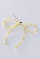 【アデルビジュー  ポップ/POP ADER bijoux】のJuliette pearl ribbon ヘアピン(small) イエロー|ID: prp329100004318985 ipo3291000000036153286