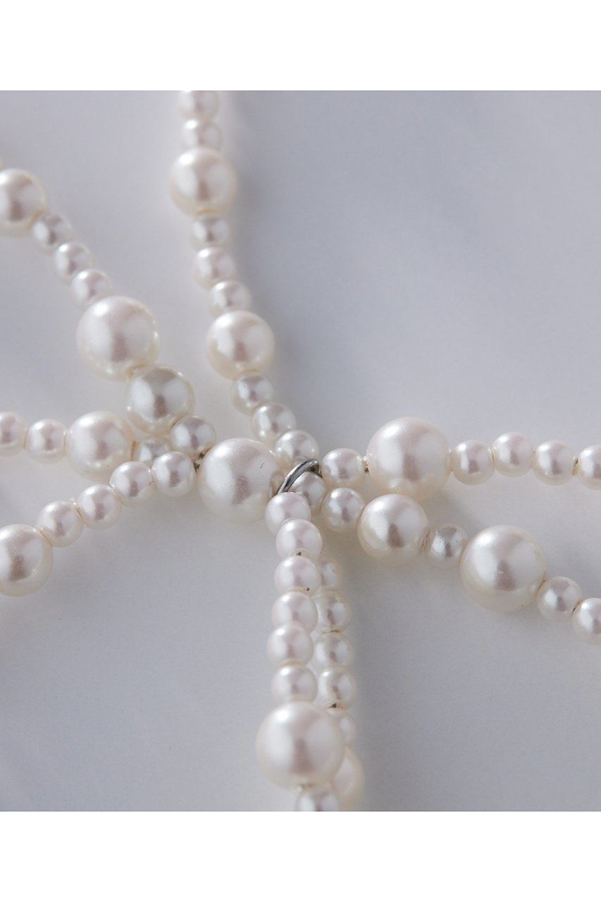 【アデルビジュー  ポップ/POP ADER bijoux / KIDS】の【KIDS】Juliette pearl ribbon ネックレス 人気、トレンドファッション・服の通販 founy(ファニー) 　ファッション　Fashion　キッズファッション　Fashion for Kids　アクセサリー　Fashion Accessories　ネックレス　Necklace, Pendant Necklace　パール　Pearl, Pearl Accent　マグネット　Magnet, Magnetic Closure　モチーフ　Motif, Design Theme　リボン　Ribbon, Bow　other-2|ID: prp329100004318987 ipo3291000000036246437