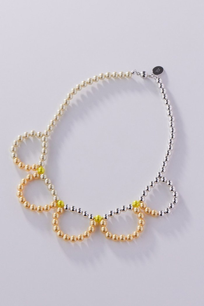 【アデルビジュー  ポップ/POP ADER bijoux / KIDS】の【KIDS】Juliette pearl ネックレス scallop イエロー F インテリア・キッズ・メンズ・レディースファッション・服の通販 founy(ファニー) https://founy.com/ ファッション Fashion キッズファッション Fashion for Kids アクセサリー Fashion Accessories イエロー Yellow ネックレス Necklace, Pendant Necklace パール Pearl, Pearl Accent マグネット Magnet, Magnetic Closure モチーフ Motif, Design Theme |ID: prp329100004318988 ipo3291000000036190939