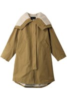 【ミズイロ インド/mizuiro ind】のフーデッドコート 人気、トレンドファッション・服の通販 founy(ファニー) ファッション Fashion レディースファッション WOMEN アウター Coat Outerwear コート Coats スタイリッシュ Stylish ロング Long 防寒 Cold Protection |ID:prp329100004318989