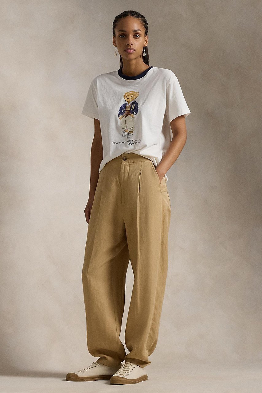 【ラルフローレン/RALPH LAUREN】の【POLO RALPH LAUREN】POLO ベア コットン ジャージー Tシャツ 人気、トレンドファッション・服の通販 founy(ファニー) 　ファッション　Fashion　レディースファッション　WOMEN　トップス・カットソー　Tops/Tshirt　シャツ/ブラウス　Shirts/Blouses　ロング / Tシャツ　T-Shirts　カットソー　Cut and Sewn　インナー　Inner　ショート　Short　ジャージー　Jersey　ストレート　Straight　スリーブ　Sleeve　フィット　Fit　プリント　Print　other-2|ID: prp329100004320211 ipo3291000000031364672