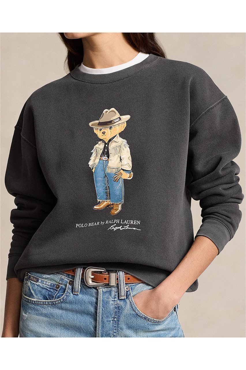 【ラルフローレン/RALPH LAUREN】の【POLO RALPH LAUREN】POLO ベア フリース クルーネック 人気、トレンドファッション・服の通販 founy(ファニー) 　ファッション　Fashion　レディースファッション　WOMEN　トップス・カットソー　Tops/Tshirt　シャツ/ブラウス　Shirts/Blouses　パーカ　Sweats　ロング / Tシャツ　T-Shirts　スウェット　Sweat　カットソー　Cut and Sewn　ウエスタン　Western　other-3|ID: prp329100004320214 ipo3291000000031364681