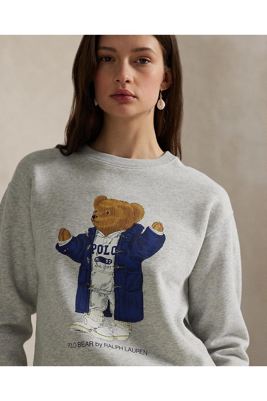 【ラルフローレン/RALPH LAUREN】の【POLO RALPH LAUREN】Polo ベア フリース クルーネック 人気、トレンドファッション・服の通販 founy(ファニー) 　ファッション　Fashion　レディースファッション　Fashion for Women　トップス・カットソー　Cut & Sew Tops　シャツ・ブラウス・オフィスカジュアル　Elegant Blouses & Button-Ups　レディースパーカー・カジュアルフーディー　Casual Hoodies & Sweatshirts　ロングTシャツ・Tシャツ　Longline T-Shirts & Tees　スウェット・クルーネックトップス　Sweatshirts & Crewnecks / Relaxed Fit Sweat Tops　カットソー・ベーシックTシャツ　Cut-and-Sewn Tops / Stretch Tees & Basics　2025年　2025　2025-2026秋冬・A/W　Autumn/Winter 2025–26 AW25–26　ヴィンテージ　Vintage Style　A/W・秋冬　Autumn/Winter　other-2|ID: prp329100004320214 ipo3291000000033526971