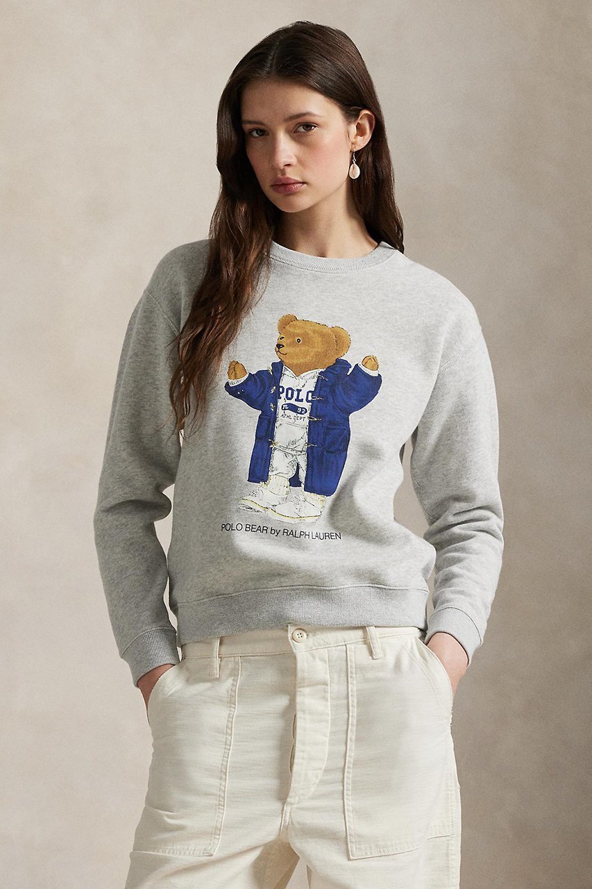 【ラルフローレン/RALPH LAUREN】の【POLO RALPH LAUREN】Polo ベア フリース クルーネック 人気、トレンドファッション・服の通販 founy(ファニー) 　ファッション　Fashion　レディースファッション　Fashion for Women　トップス・カットソー　Cut & Sew Tops　シャツ・ブラウス・オフィスカジュアル　Elegant Blouses & Button-Ups　レディースパーカー・カジュアルフーディー　Casual Hoodies & Sweatshirts　ロングTシャツ・Tシャツ　Longline T-Shirts & Tees　スウェット・クルーネックトップス　Sweatshirts & Crewnecks / Relaxed Fit Sweat Tops　カットソー・ベーシックTシャツ　Cut-and-Sewn Tops / Stretch Tees & Basics　2025年　2025　2025-2026秋冬・A/W　Autumn/Winter 2025–26 AW25–26　ヴィンテージ　Vintage Style　A/W・秋冬　Autumn/Winter　other-5|ID: prp329100004320214 ipo3291000000033526976