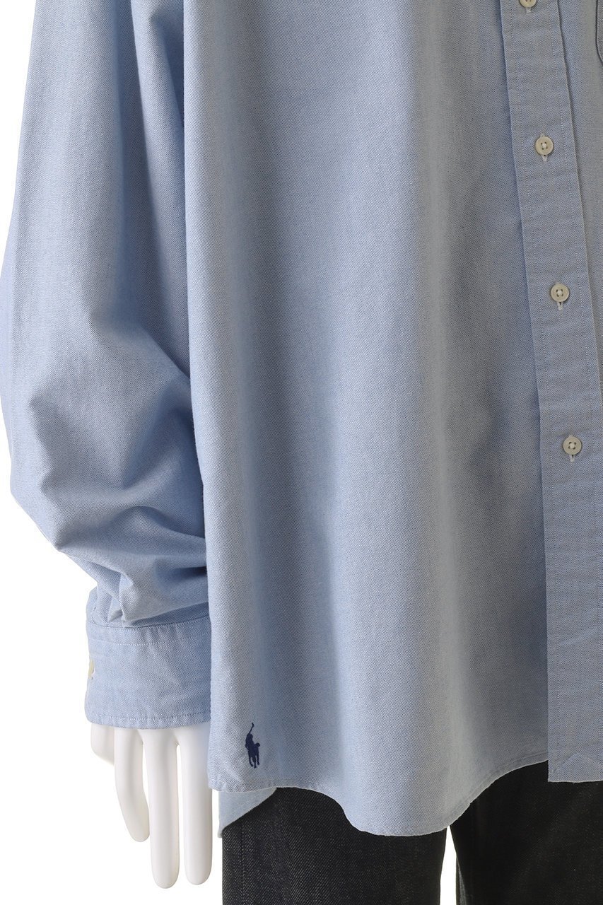 【ラルフローレン/RALPH LAUREN】の【UNISEX】【POLO RALPH LAUREN】ビッグ フィット ボタンダウン シャツ 人気、トレンドファッション・服の通販 founy(ファニー) 　ファッション　Fashion　レディースファッション　Fashion for Women　トップス・カットソー　Cut & Sew Tops　シャツ・ブラウス・オフィスカジュアル　Elegant Blouses & Button-Ups　ユニセックス　Unisex, Genderless　シンプル　Simple, Minimal　スリーブ　Sleeve, Long Sleeve / Short Sleeve　ダウン　Down, Puffer　ビッグ　Big, Oversized　フィット　Fit, Slim Fit　ロング　Long, Long-Length　羽織　Haori, Light Jacket　other-6|ID: prp329100004320225 ipo3291000000032880155