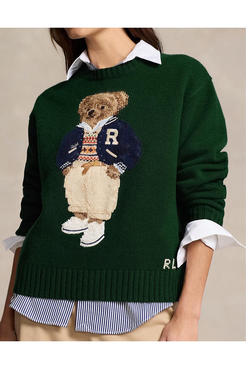 【ラルフローレン/RALPH LAUREN】の【POLO RALPH LAUREN】POLO ベア ウールカシミヤ セーター 人気、トレンドファッション・服の通販 founy(ファニー) 　ファッション　Fashion　レディースファッション　WOMEN　トップス・カットソー　Tops/Tshirt　ニット　Knit Tops　プルオーバー　Pullover　カシミヤ　Cashmere　セーター　Sweater　A/W・秋冬　Aw・Autumn/Winter・Fw・Fall-Winter　other-3|ID: prp329100004320244 ipo3291000000031364709