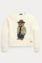 【ラルフローレン/RALPH LAUREN】の【POLO RALPH LAUREN】POLO ベア コットン クルーネック セーター クリーム|ID: prp329100004320245 ipo3291000000032958086