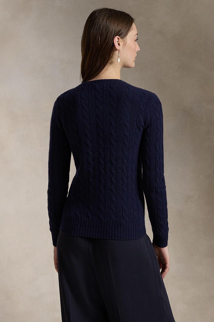 【ラルフローレン/RALPH LAUREN】の【POLO RALPH LAUREN】ケーブルニット ウールカシミヤ セーター 人気、トレンドファッション・服の通販 founy(ファニー) 　ファッション　Fashion　レディースファッション　WOMEN　トップス・カットソー　Tops/Tshirt　ニット　Knit Tops　プルオーバー　Pullover　カシミヤ　Cashmere　スリム　Slim　セーター　Sweater　other-4|ID: prp329100004320247 ipo3291000000031364719
