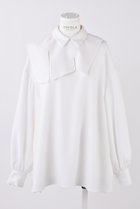 【エンフォルド/ENFOLD】のPEツイル カラーネックパーツPO/プルオーバー ホワイト|ID: prp329100004320248 ipo3291000000036398478