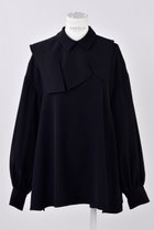 【エンフォルド/ENFOLD】のPEツイル カラーネックパーツPO/プルオーバー ダークネイビー|ID: prp329100004320248 ipo3291000000036398480