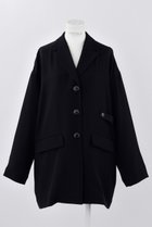 【エンフォルド/ENFOLD】のPEツイル ノッチドカラー JK/ジャケット 人気、トレンドファッション・服の通販 founy(ファニー) ファッション Fashion レディースファッション Fashion for Women アウター Coat / Outerwear Collection レディースジャケット・軽アウター Jackets クラシック Classic, Timeless Style コンパクト Compact, Small Size ジャケット Jacket, Outerwear ツイル Twist, Twisted Detail リラックス Relax, Relaxed Fit ワイド Wide, Wide Fit thumbnail ダークネイビー|ID: prp329100004320249 ipo3291000000036061470