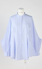 【エンフォルド/ENFOLD】の【1/15 12:00販売開始】Broadcloth stripe フレア SH/シャツ 人気、トレンドファッション・服の通販 founy(ファニー) ファッション Fashion レディースファッション WOMEN トップス・カットソー Tops/Tshirt シャツ/ブラウス Shirts/Blouses 2025年 2025 2025春夏・S/S Ss,Spring/Summer,2025 スリーブ Sleeve フェミニン Feminine フレア Flare ベスト Vest ロング Long 夏 Summer 春 Spring S/S・春夏 Ss・Spring/Summer thumbnail サックス|ID: prp329100004320255 ipo3291000000030148290