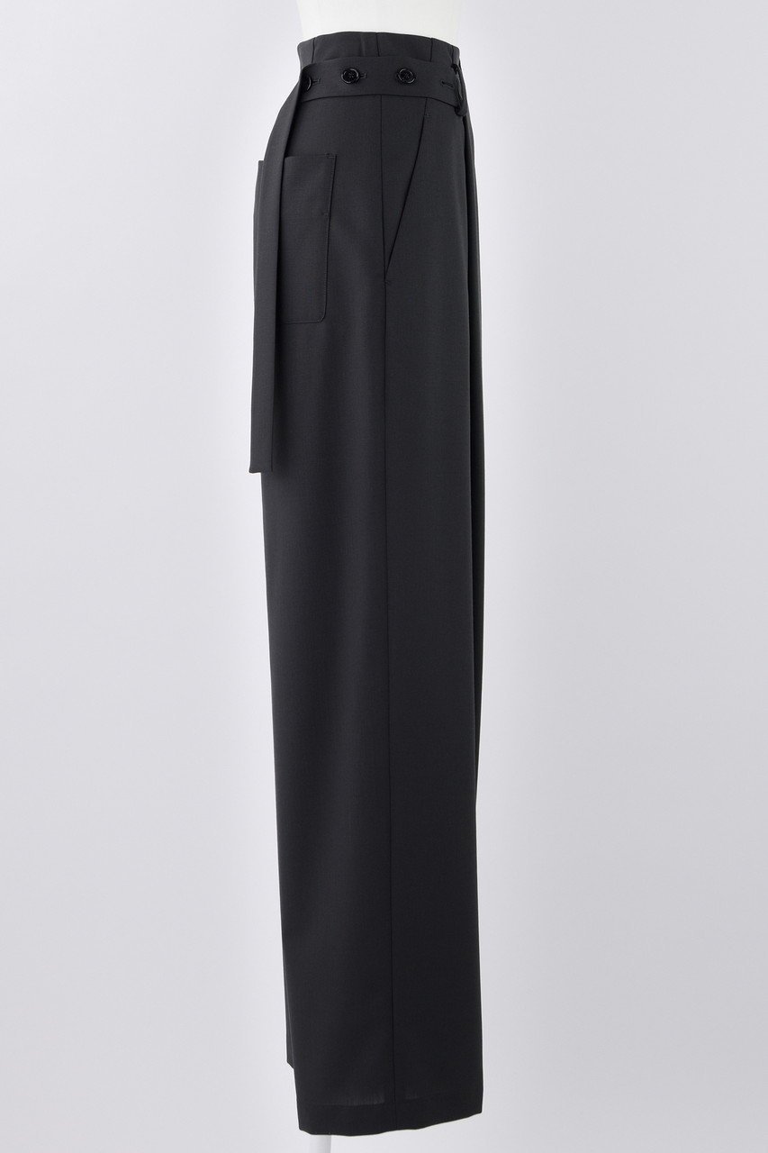 【エンフォルド/ENFOLD】のハイツイストWO トレンチTR/トラウザー・パンツ 人気、トレンドファッション・服の通販 founy(ファニー) 　ファッション　Fashion　レディースファッション　Fashion for Women　パンツ　Pants & Trousers　アシンメトリー　Asymmetrical Style　カッティング　Cutting Detail　ツイスト　Tweed, Tweed Fabric　トレンチ　Trench, Trench Coat　ポケット　Pocket, Pocket Detail　リラックス　Relax, Relaxed Fit　other-4|ID: prp329100004320257 ipo3291000000035769933