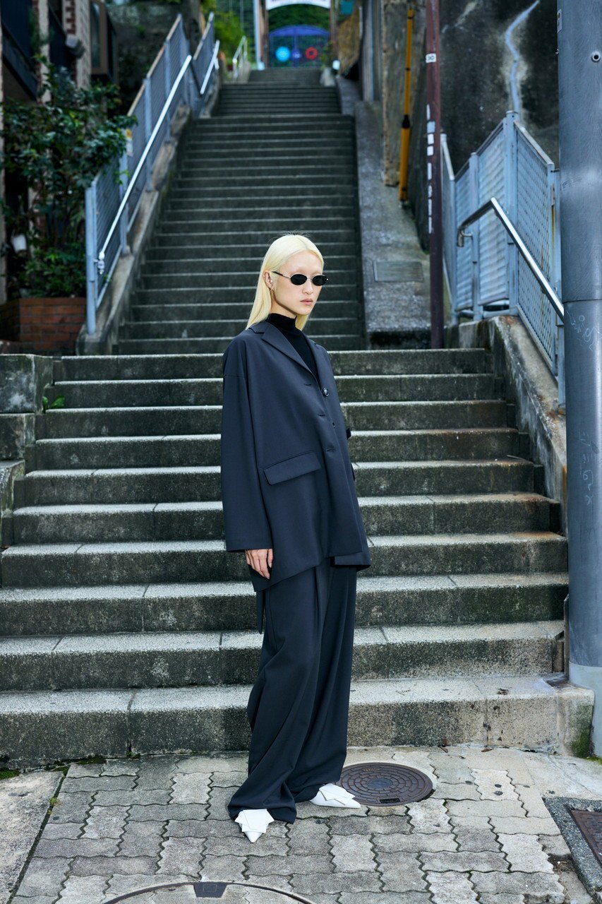 【エンフォルド/ENFOLD】のハイツイストWO ノッチドカラー JK/ジャケット 人気、トレンドファッション・服の通販 founy(ファニー) 　ファッション　Fashion　レディースファッション　Fashion for Women　アウター　Coat / Outerwear Collection　レディースジャケット・軽アウター　Jackets　クラシック　Classic, Timeless Style　コンパクト　Compact, Small Size　ジャケット　Jacket, Outerwear　ツイスト　Tweed, Tweed Fabric　リラックス　Relax, Relaxed Fit　ワイド　Wide, Wide Fit　other-7|ID: prp329100004320259 ipo3291000000032927968