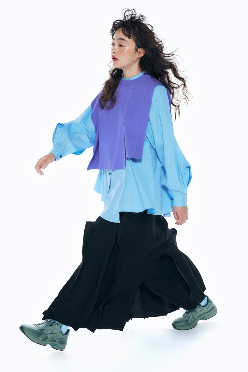 【エンフォルド/ENFOLD】のPEツイル ドレープアーチ SK/スカート 人気、トレンドファッション・服の通販 founy(ファニー) 　ファッション　Fashion　レディースファッション　WOMEN　スカート　Skirt　ロングスカート　Long Skirt　アシンメトリー　Asymmetry　セットアップ　Set Up　ツイル　Twill　ロング　Long　other-6|ID: prp329100004320260 ipo3291000000031364772
