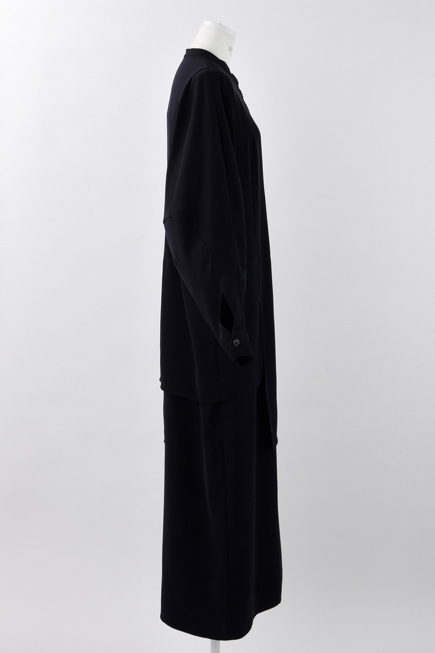 【エンフォルド/ENFOLD】のPEツイル curtain hem DRS/ドレス・ワンピース 人気、トレンドファッション・服の通販 founy(ファニー) 　ファッション　Fashion　レディースファッション　Fashion for Women　ワンピース　Dresses　フォーマル・パーティードレス・結婚式用ドレス　Elegant & Casual Dresses　チュニック　Tunic Tops & Dresses　アシンメトリー　Asymmetrical Style　エレガント 上品　Elegant　チュニック　Tunic, Long Top　ツイル　Twist, Twisted Detail　ドレス　Dress, One-Piece　バランス　Balance, Style Balance　ロング　Long, Long-Length　other-4|ID: prp329100004320263 ipo3291000000032885444