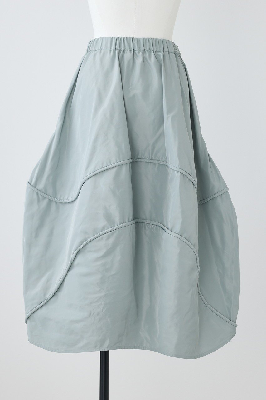 【ナゴンスタンス/nagonstans】のSmooth タフタ Orb SK/スカート 人気、トレンドファッション・服の通販 founy(ファニー) 　ファッション　Fashion　レディースファッション　Fashion for Women　スカート　Skirts　ロングスカート　Long Skirts / Maxi & Midi Skirts　タフタ　Taffeta, Structured Fabric　パイピング　Piping, Trim Design　フォルム　Silhouette, Form　ロング　Long, Long-Length　other-3|ID: prp329100004320264 ipo3291000000032822598