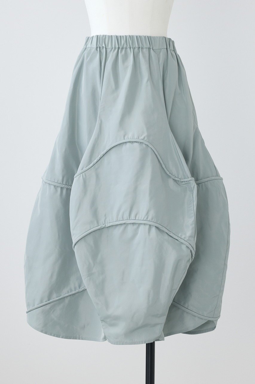 【ナゴンスタンス/nagonstans】のSmooth タフタ Orb SK/スカート インテリア・キッズ・メンズ・レディースファッション・服の通販 founy(ファニー) 　ファッション　Fashion　レディースファッション　Fashion for Women　スカート　Skirts　ロングスカート　Long Skirts / Maxi & Midi Skirts　タフタ　Taffeta, Structured Fabric　パイピング　Piping, Trim Design　フォルム　Silhouette, Form　ロング　Long, Long-Length　Soda|ID: prp329100004320264 ipo3291000000035936674