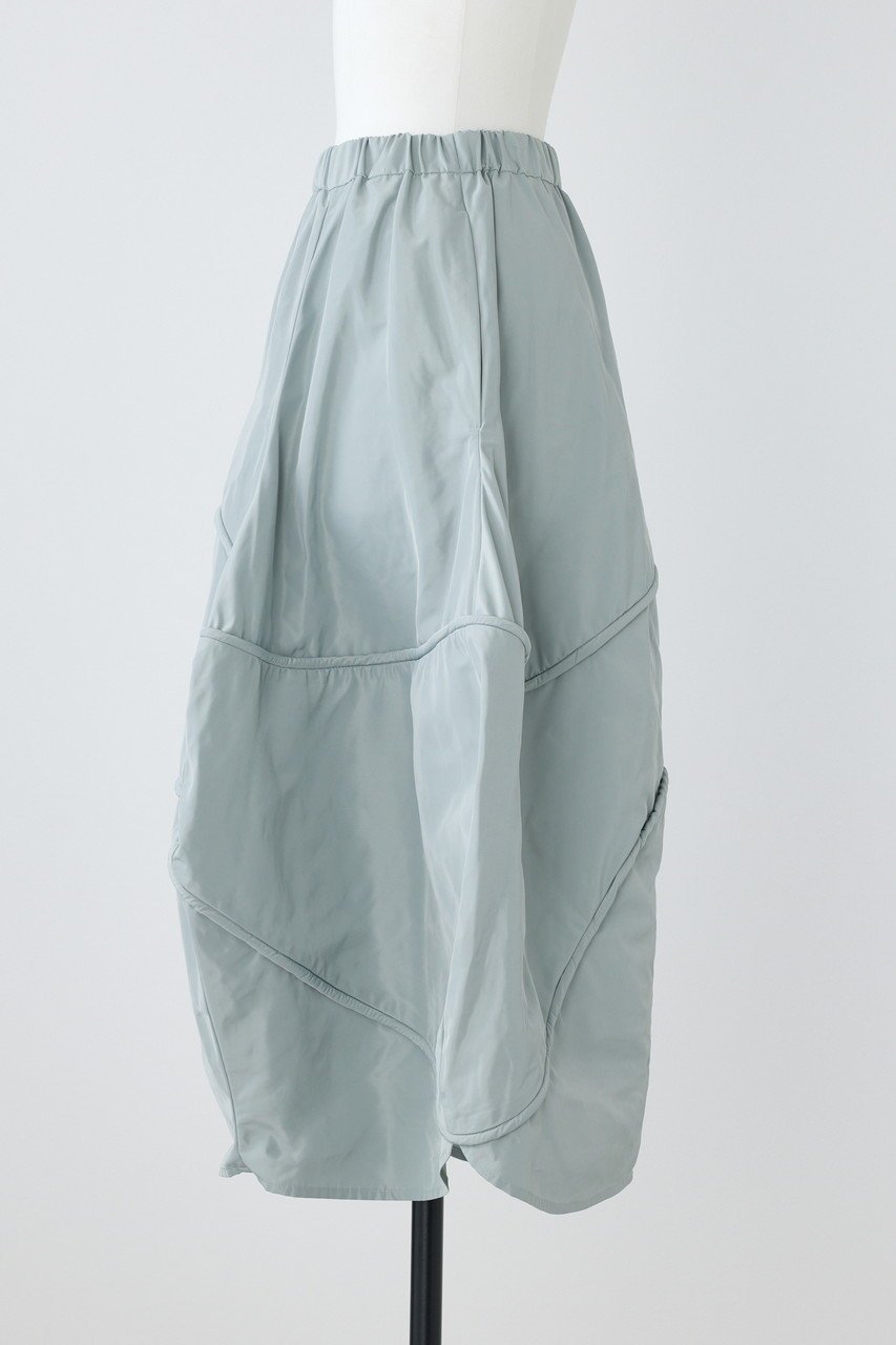 【ナゴンスタンス/nagonstans】のSmooth タフタ Orb SK/スカート 人気、トレンドファッション・服の通販 founy(ファニー) 　ファッション　Fashion　レディースファッション　Fashion for Women　スカート　Skirts　ロングスカート　Long Skirts / Maxi & Midi Skirts　タフタ　Taffeta, Structured Fabric　パイピング　Piping, Trim Design　フォルム　Silhouette, Form　ロング　Long, Long-Length　other-2|ID: prp329100004320264 ipo3291000000036018066