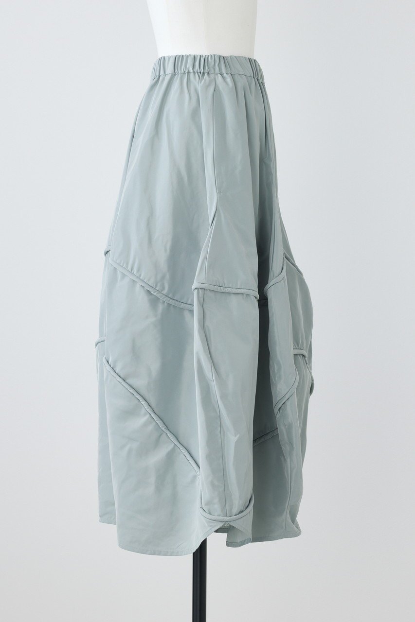 【ナゴンスタンス/nagonstans】のSmooth タフタ Orb SK/スカート 人気、トレンドファッション・服の通販 founy(ファニー) 　ファッション　Fashion　レディースファッション　Fashion for Women　スカート　Skirts　ロングスカート　Long Skirts / Maxi & Midi Skirts　タフタ　Taffeta, Structured Fabric　パイピング　Piping, Trim Design　フォルム　Silhouette, Form　ロング　Long, Long-Length　other-4|ID: prp329100004320264 ipo3291000000036018068