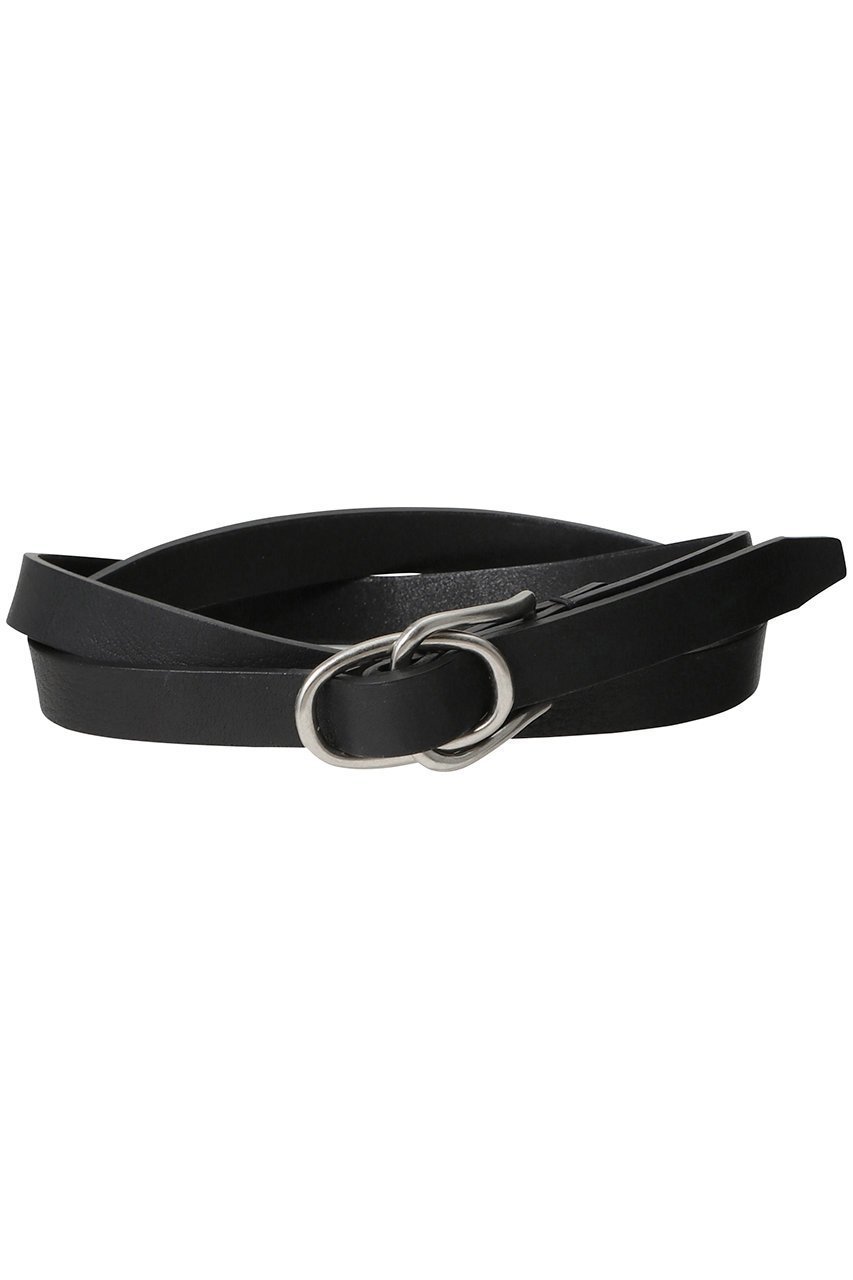 【ヨーク/YOKE】の【UNISEX】W RING レザーベルト インテリア・キッズ・メンズ・レディースファッション・服の通販 founy(ファニー) 　ファッション　Fashion　レディースファッション　Fashion for Women　ベルト&ウエストマーク　Belts & Waist Accessories　ユニセックス　Unisex, Genderless　なめらか　Smooth, Silky Texture　ブラック|ID: prp329100004320273 ipo3291000000032816349
