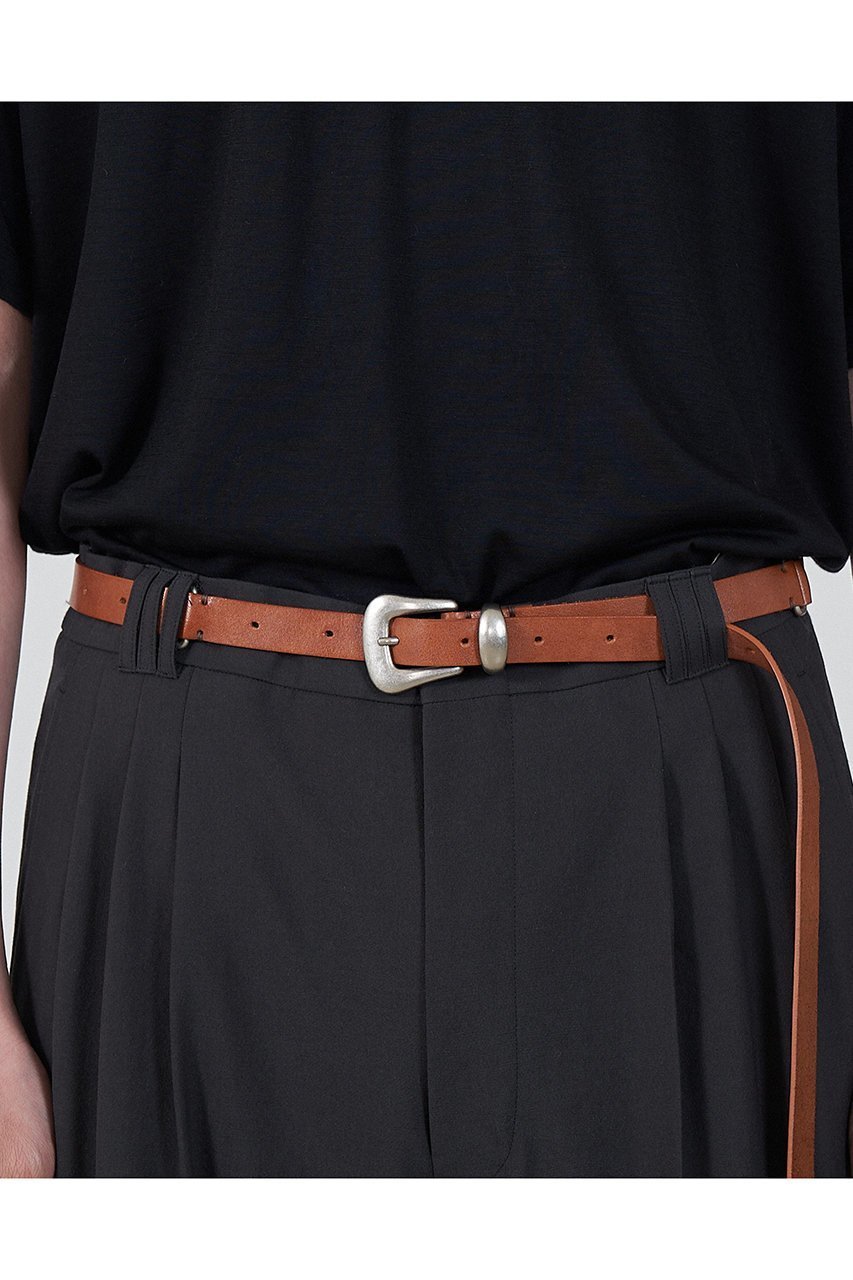 【ヨーク/YOKE】の【UNISEX】LEATHER NALLOW WESTERN ベルト 人気、トレンドファッション・服の通販 founy(ファニー) 　ファッション　Fashion　レディースファッション　Fashion for Women　ベルト&ウエストマーク　Belts & Waist Accessories　2024年　2024　2024春夏・S/S　Spring/Summer 2024 SS24　ユニセックス　Unisex, Genderless　シルバー　Silver, Metallic Silver　other-2|ID: prp329100004320274 ipo3291000000033821769