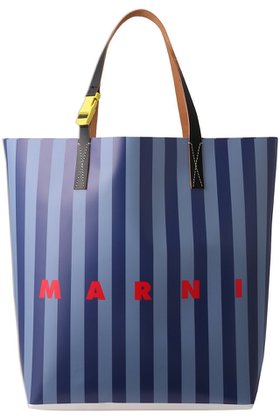 【マルニ/MARNI / MEN】の【MEN】TRIBECA ストライプショッピングバッグ 人気、トレンドファッション・服の通販 founy(ファニー) ファッション Fashion メンズファッション MEN バッグ Bag/Men トートバッグ Tote Bags 2025年 2025 A/W・秋冬 Aw・Autumn/Winter・Fw・Fall-Winter S/S・春夏 Ss・Spring/Summer ユニセックス Unisex コーティング Coating シンプル Simple スタイリッシュ Stylish ストライプ Stripe 夏 Summer 春 Spring 無地 Plain Color |ID:prp329100004320276