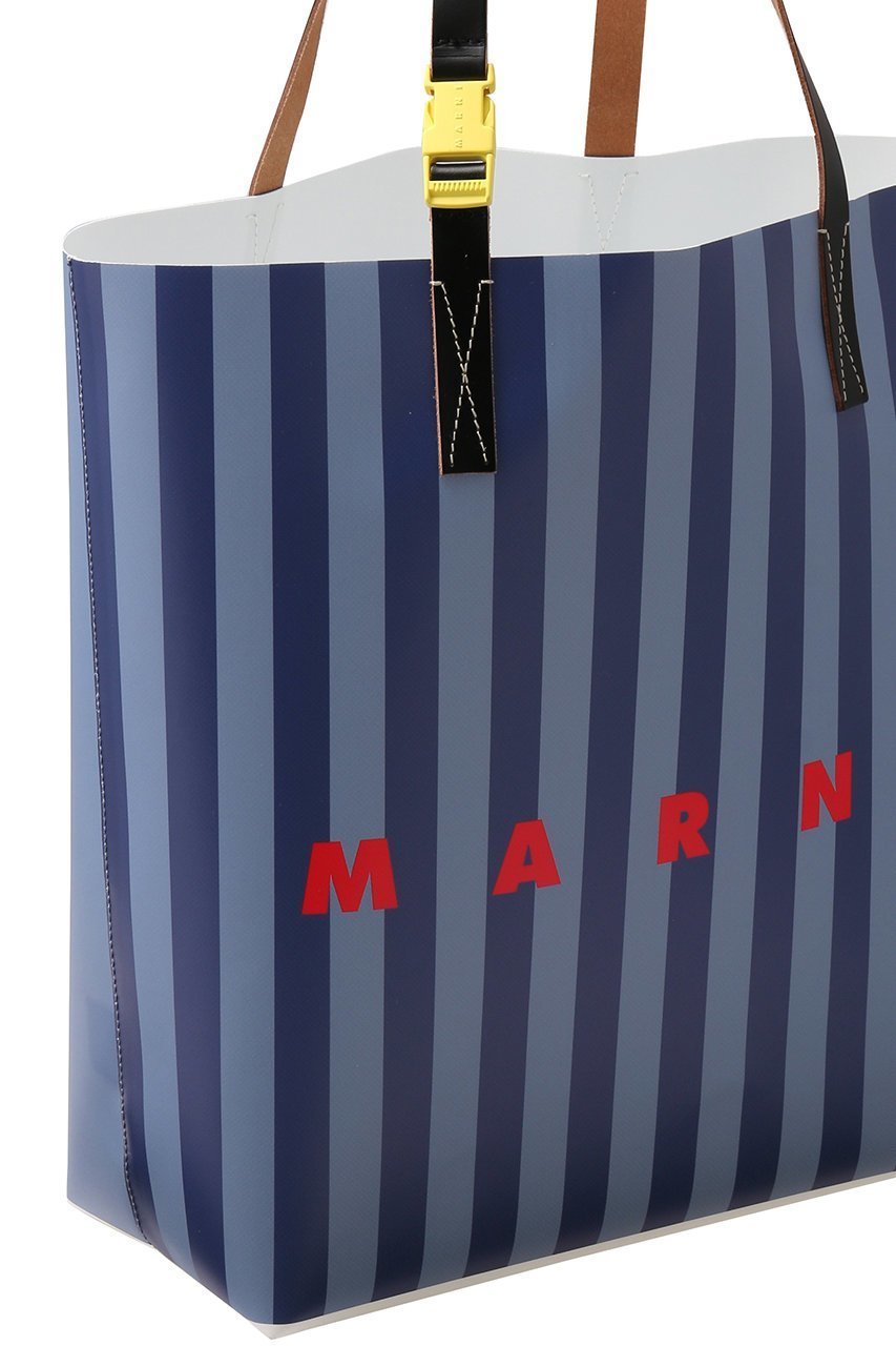 【マルニ/MARNI / MEN】の【MEN】TRIBECA ストライプショッピングバッグ 人気、トレンドファッション・服の通販 founy(ファニー) 　ファッション　Fashion　メンズファッション　Fashion for Men　バッグ　Bags　トートバッグ / 通勤・大容量バッグ　Tote Bags　ユニセックス　Unisex, Genderless　コーティング　Coating, Coated Finish　シンプル　Simple, Minimal　スタイリッシュ　Stylish, Fashionable　ストライプ　Stripe, Striped Pattern　無地　Plain, Solid Color　other-4|ID: prp329100004320276 ipo3291000000032788261