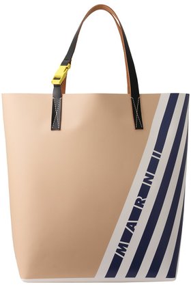 【マルニ/MARNI / MEN】 【MEN】TRIBECA スラントストライプショッピングバッグ人気、トレンドファッション・服の通販 founy(ファニー) ファッション Fashion メンズファッション Fashion for Men バッグ Bags トートバッグ / 通勤・大容量バッグ Tote Bags ユニセックス Unisex, Genderless ストライプ Stripe, Striped Pattern |ID:prp329100004320277
