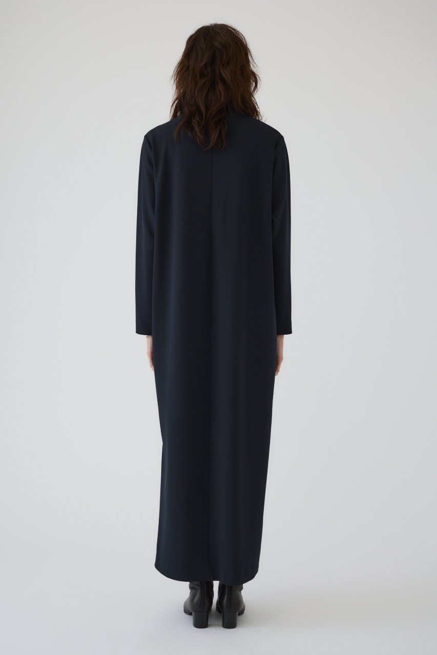 【リムアーク/RIM.ARK】のNeck darts jersey OP/ワンピース 人気、トレンドファッション・服の通販 founy(ファニー) 　ファッション　Fashion　レディースファッション　Fashion for Women　ワンピース　Dresses　チュニック　Tunic Tops & Dresses　オケージョン　Occasion Wear　ストレッチ　Stretch, Stretchy Fabric　チュニック　Tunic, Long Top　ロング　Long, Long-Length　other-4|ID: prp329100004320283 ipo3291000000032886479