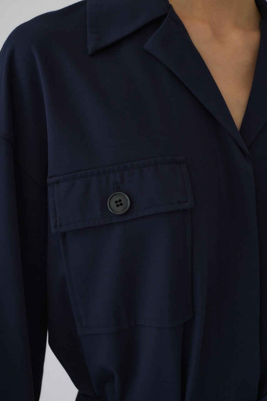 【リムアーク/RIM.ARK】のRelax jersey SH/シャツ 人気、トレンドファッション・服の通販 founy(ファニー) 　ファッション　Fashion　レディースファッション　WOMEN　トップス・カットソー　Tops/Tshirt　シャツ/ブラウス　Shirts/Blouses　ジャージー　Jersey　スタイリッシュ　Stylish　スリーブ　Sleeve　セットアップ　Set Up　バランス　Balance　ポケット　Pocket　ラウンド　Round　リラックス　Relax　ロング　Long　other-8|ID: prp329100004320287 ipo3291000000032377086