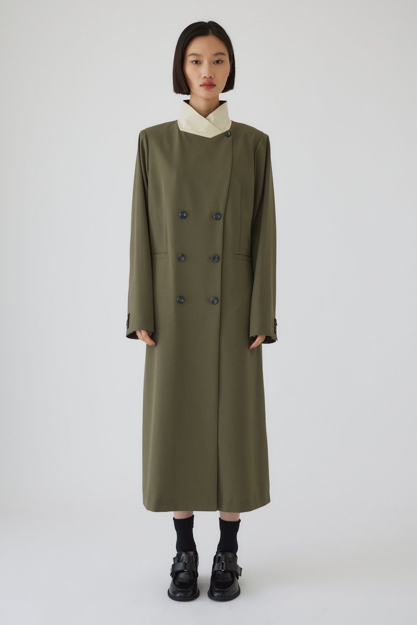 【リムアーク/RIM.ARK】のTailored dress JK/ジャケット インテリア・キッズ・メンズ・レディースファッション・服の通販 founy(ファニー) 　ファッション　Fashion　レディースファッション　Fashion for Women　アウター　Coat / Outerwear Collection　レディースジャケット・軽アウター　Jackets　ワンピース　Dresses　フォーマル・パーティードレス・結婚式用ドレス　Elegant & Casual Dresses　おすすめ　Recommended / Our Picks　ジャケット　Jacket, Outerwear　フロント　Front, Front Design　今季　This Season, Current Season　春　Spring　羽織　Haori, Light Jacket　ライトカーキ|ID: prp329100004320289 ipo3291000000032931700